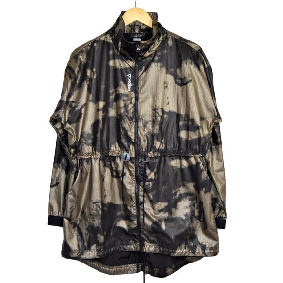 Reebok Black and GoldMetallic Women's Athletic Casual Jacket NWOT - Picture 5 of 14